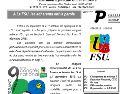 POUR48 n°157 Sept 2019