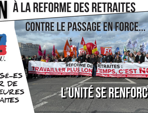 Contre la réforme des RETRAITES, mobilisation du 13 avril 2023