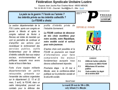 POUR Numéro 186 avril 2025