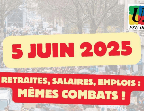 Action du 5 juin : RETRAITES _ SALAIRES _ EMPLOIS _ Même combat !