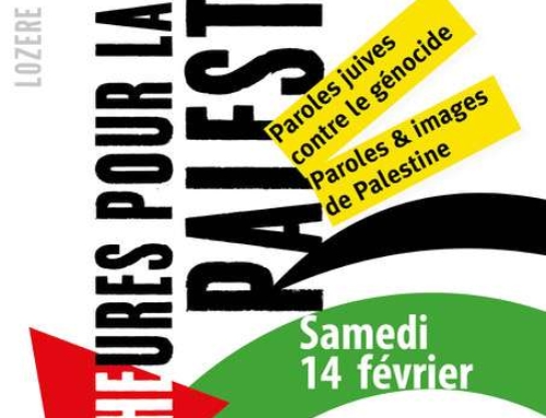 EVENEMENT : 6Heures pour la PALESTINE _ Samedi 14 février